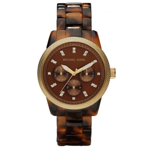 Michael Kors Tortoise Watch - Picture 1 of 1